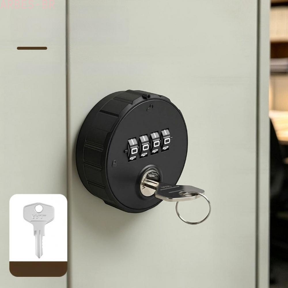 [Clearance]Zinc Alloy 4 Digit Mechanical Combination Lock with Backup Key for Cabinet[ARBES]