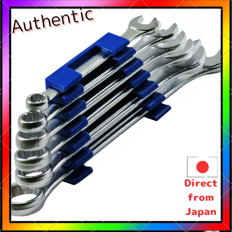 SUN UP Combination Wrench Set 6-Piece Gray / KONYO SUN UP Double-Ended Spanner Set 6-Piece / SUN UP Double-Ended Box Wre