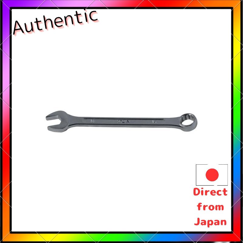 TOP Industrial Combination Wrench 12-Point Surface Forged 15° Offset Ring Spanner Japanese Made