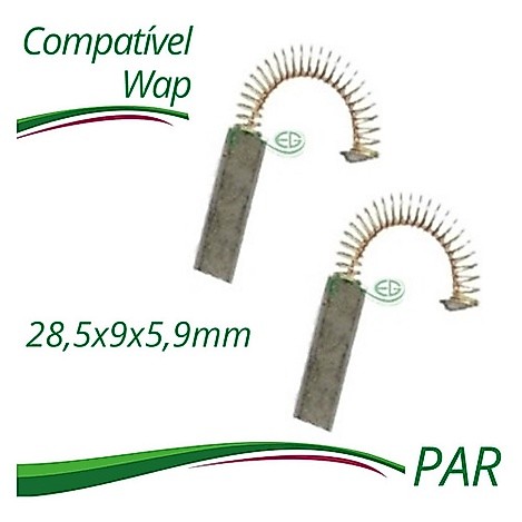 Escovas De Carvão P/ Aspirador Wap Prosdócimo - Par