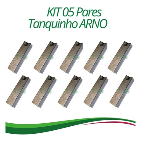 Escovas De Carvão P/ Tanquinho Arno Moderno (sem mola) - 5 Pares