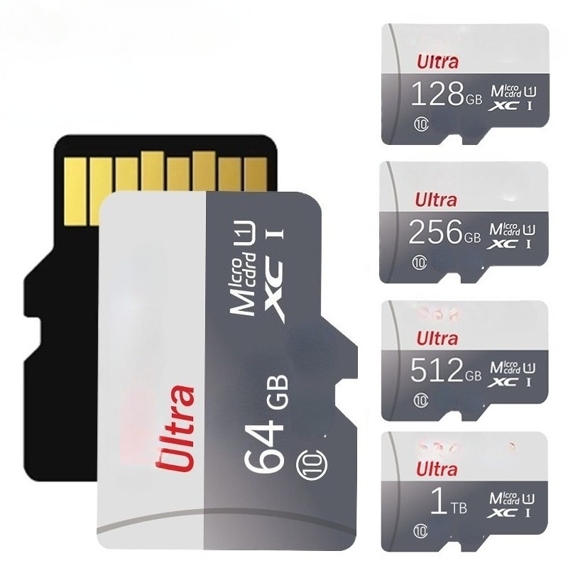 Cartão De Memória SD Class10 UHS-1 Flash MicroTF 512GB 1024GB 1TB 4GB 8GB 16GB 32GB 64GB 128GB 256GB Micro