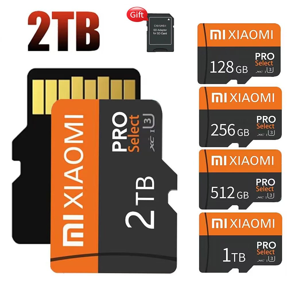 Cartão Micro Memória Class10 Ultra SD De 2 Tb 128 Gb 256 1 512 TF