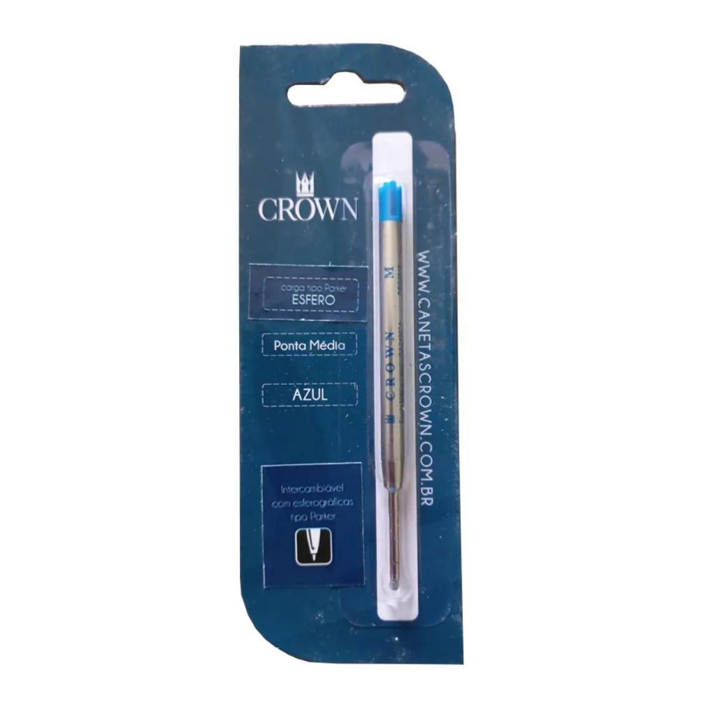 Carga Caneta Parker Crown
