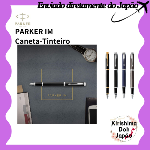 PARKER IM Caneta-Tinteiro Ponta Fina F Cartucho e Conversor Modelo 1975591 [Enviado diretamente do Japão]