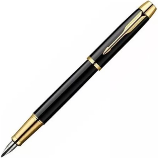 Caneta Parker Im Tinteiro Laca Negra Black Gt S0856280