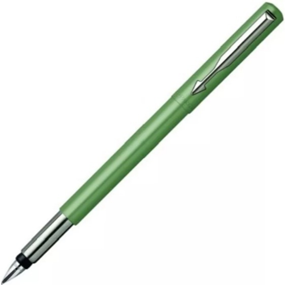 Caneta Parker Vector Tinteiro Verde Ct Ponta Média S0946980