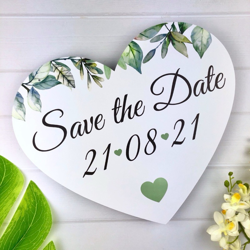 Placa Decorativa Coração Casamento Pré Wedding Save The Date