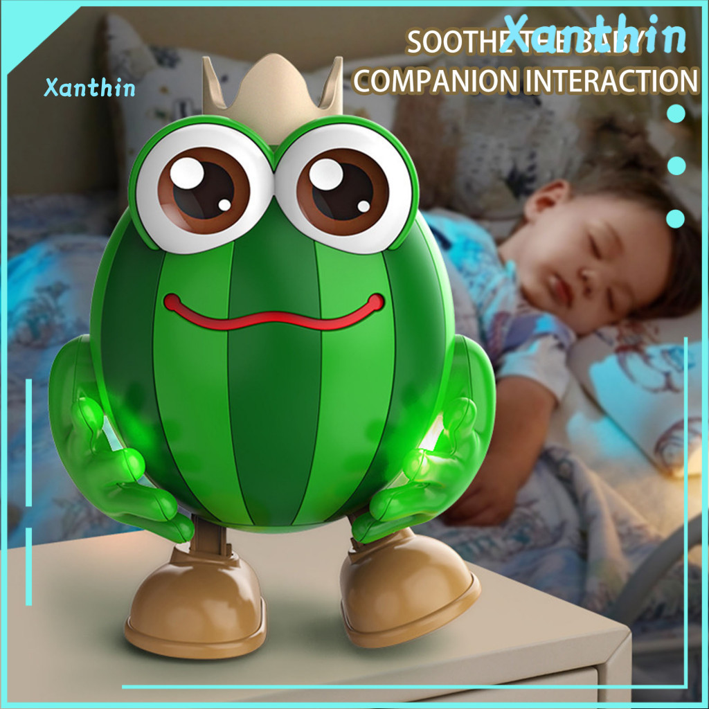 Walking Watermelon Musical Toy Dancing Electric Robot with Music Led Lights – for Toddlers Boys for Birthday