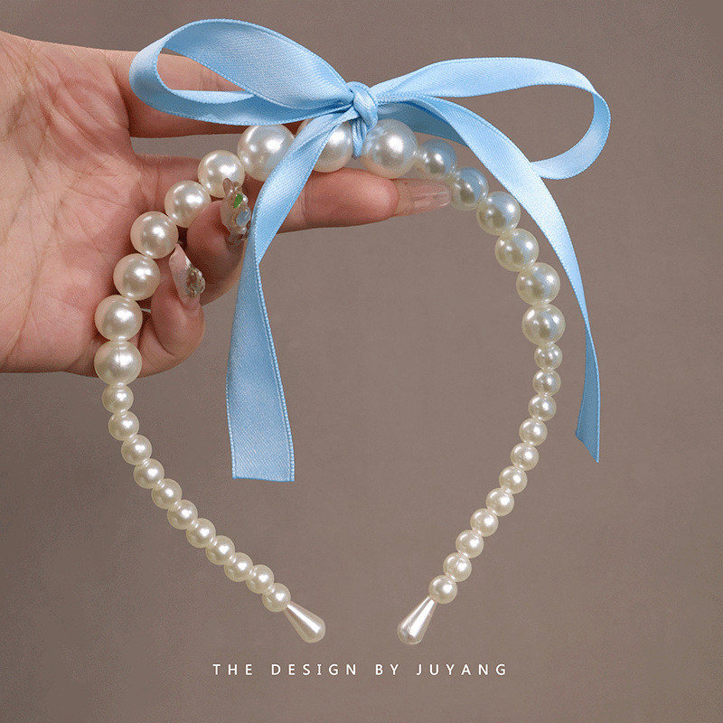 Tiara elegante All-Match feminino doce bonito acessórios de cabelo franja rosto lavagem Hoop versão coreana fresco High-
