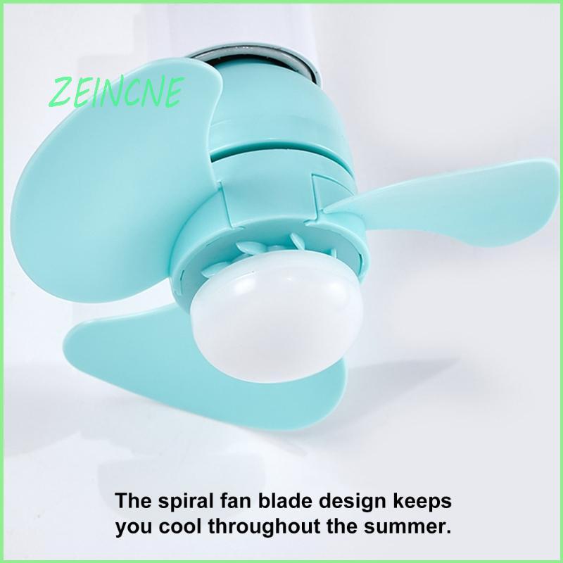 E27 Socket Ceiling Fan Light With Brushless Motor For Kitchen Bathroom Bedroom