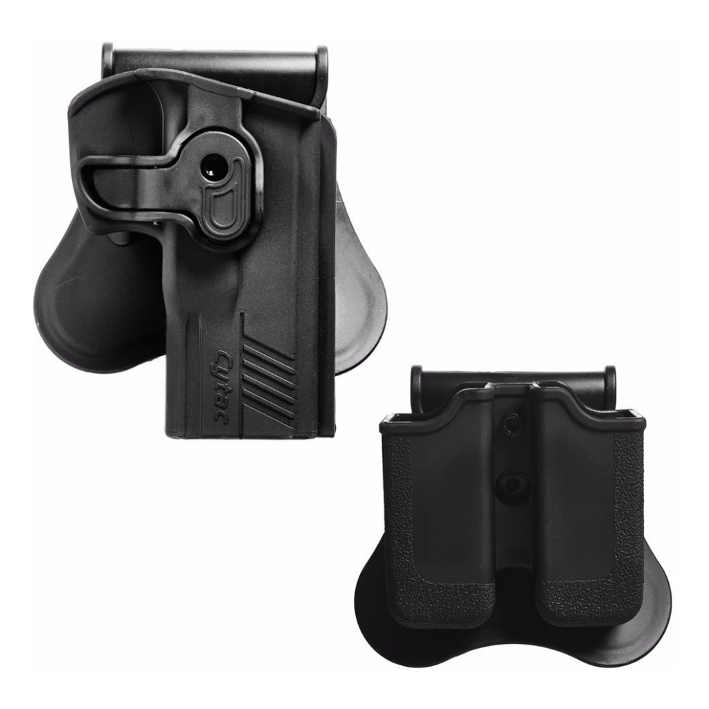 Kit Coldre Destro Taurus Pt838 Pt840 + Porta Carregador 24/7