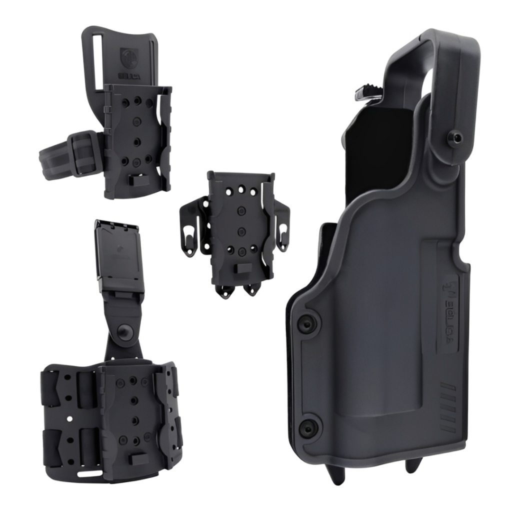 Kit Coldre Black Light Speed Destro Perna | Cintura | Plataforma | Adaptador | Strike | Kit Speed