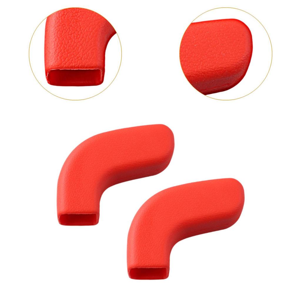[yopgjr] 2 Peças De Gancho De Reboque De Carro Cobre Protetor De Manga Frontal Anti Arranhões Substituição Fácil Instala