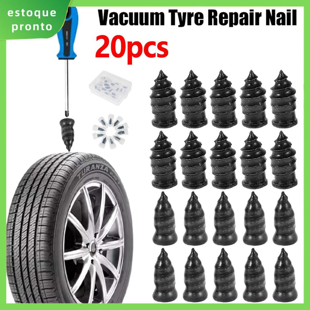 20 Pçs Reparação De Pneus De Borracha Prego Vácuo Auto-Filme Para Caminhões De Carro Motocicleta SHOPSKC1690