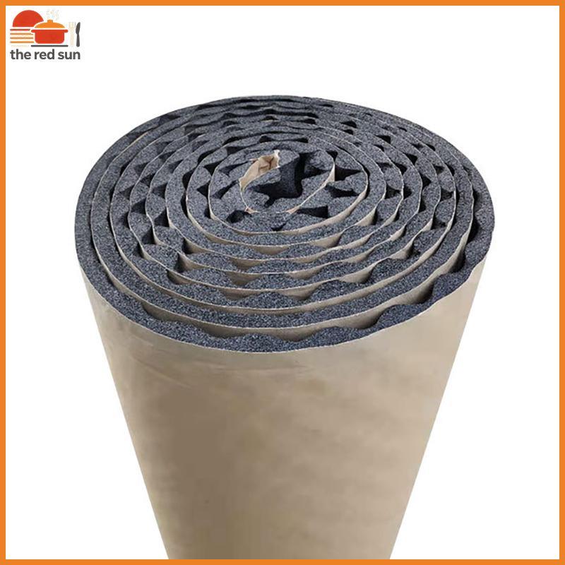 TSBR Auto Estúdio Absorção Acústica Carro À Prova De Calor Onda Espuma Deadener Som Tapete De Isolamento De Algodão .
