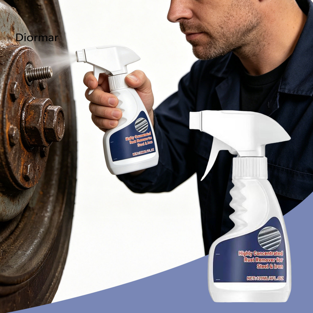 Tool Rust Cleaner Remover Spray for Metal – Fast-acting Easy Application Heavy Duty for Tools Auto Parts Stainless Ste
