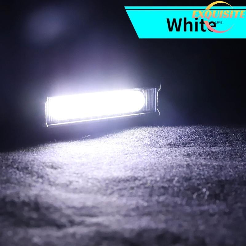 [EL-t] COB Carro LED Luz De Trabalho DRL Spotlight Alto Brilho À Prova D'água Auto Offroad SUV Tru Faróis Lâmpada De Con