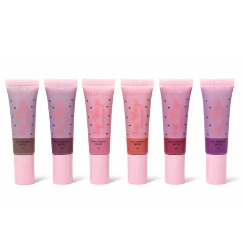 LIP GLAZE HIDRATANTE E LEVE COBERTURA DE COR MIA MAKE