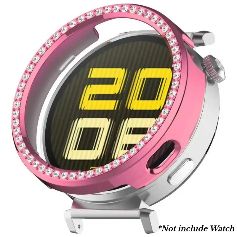 Capa Oca Para PC Huawei Watch GT7 41mm Smart Diamond Crystal Bumper Protetor GT6 41mm Shell Accessorie De Tela