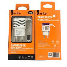 CARREGADOR INTELIGENTE BASIKE CAR-9012  3.1A (401451)
