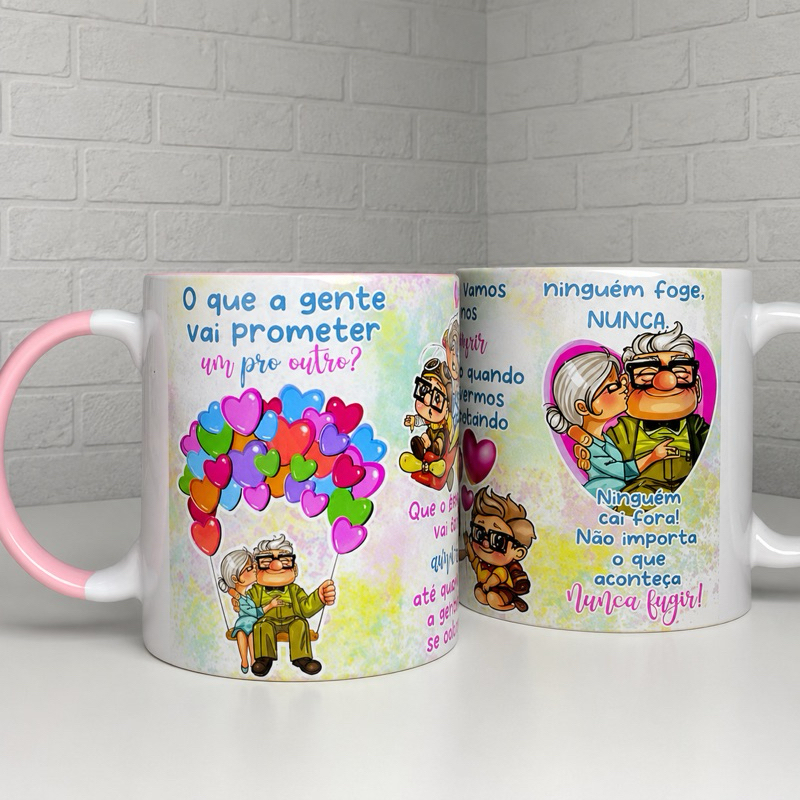 Caneca Personalizada - O que vamos prometer um pro outro