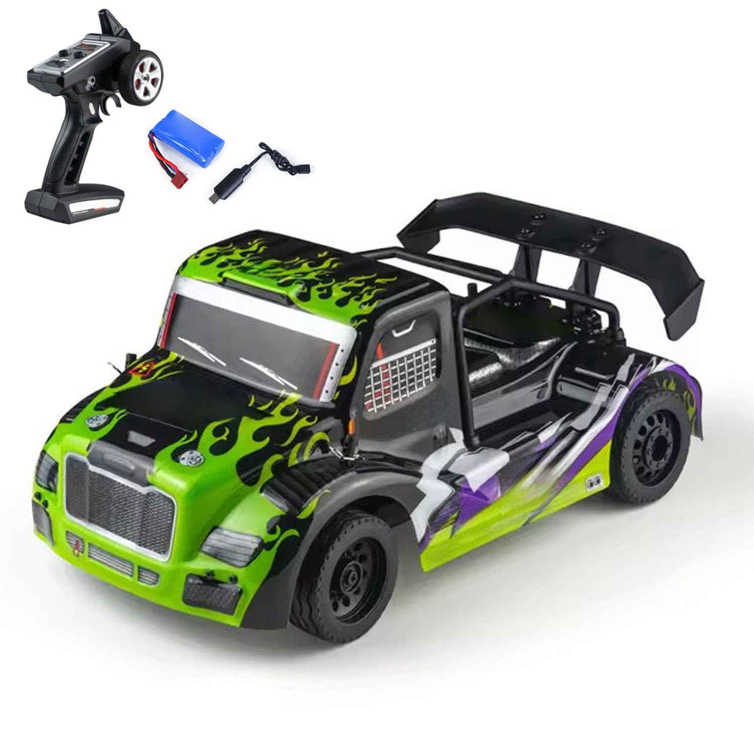 TOUCAN RC HOBBY 1/16 SCY 16305 4X4 Carro RC de deriva Controle Remoto Acelerador Proporcional à prova de respingos ESC