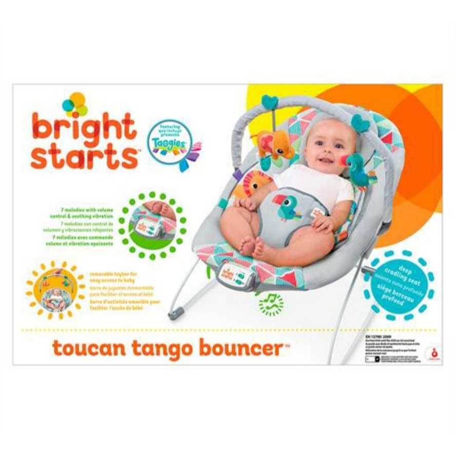 Bright Starts – Cadeira de Descanso Bouncer Toucan Tango