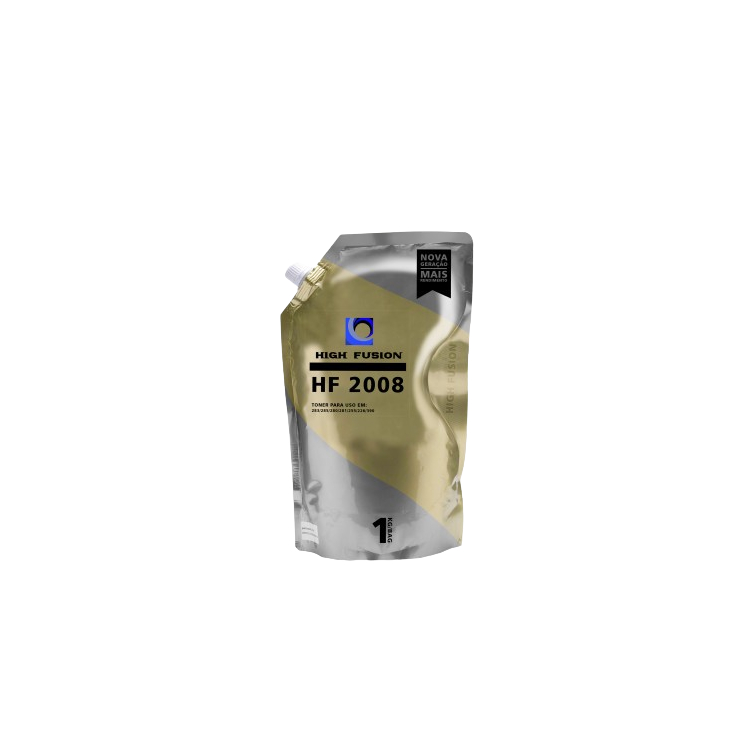Pó Toner High Fusion Compatível HF2008 2612/435/505/7553/364