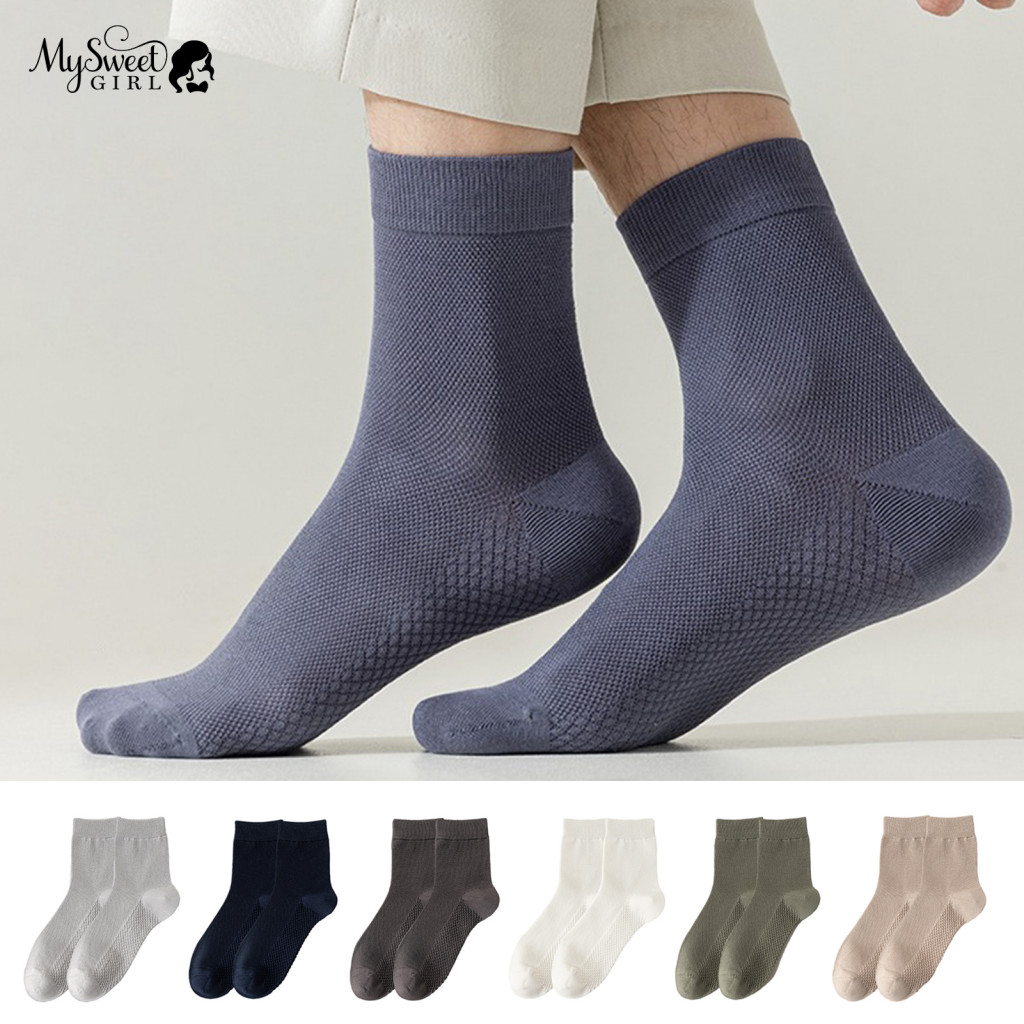 Non Socks Breathable Ankle Men’s Crew – Thin Athletic Sports with Honeycomb Mesh for Moisture Wicking and Solid Colo