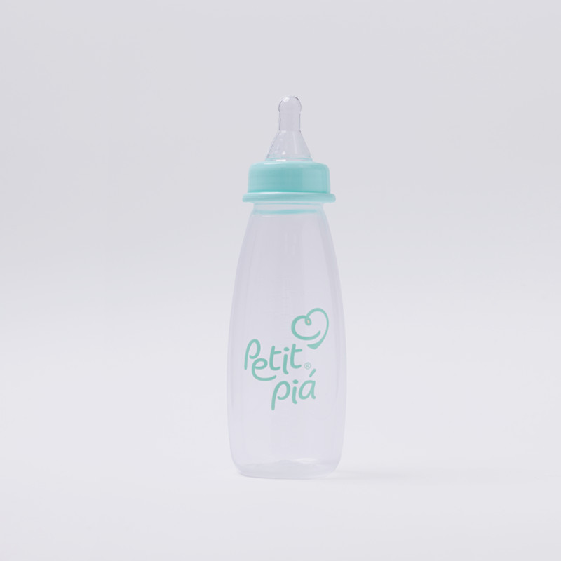 Kit Colher Dosadora 3 em 1 Petit Piá 240ml Verde para Armazenar, Servir e Transportar Alimentos, BPA Free, +6m