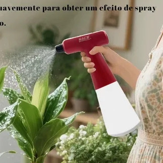 Pulverizador Practical Elétrico - Bateria 600 mL  sem fio Pulverizador Borrifador Spray Para Jardinagem Multiuso