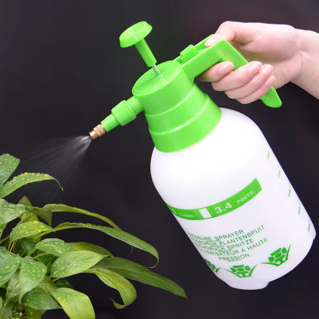 Pulverizador Plantas Borrifador Jardim Gatilho Reservatório Pressão Verde Água Jardinagem  1,5 litros Achadinhos