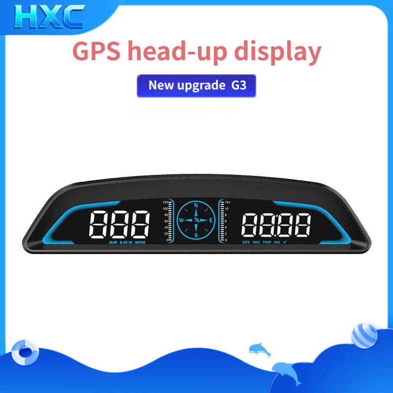 G3 HUD Head-Up Display 5.5 Polegadas , Alerta De Velocidade E Fadiga , Escurecimento Automático
