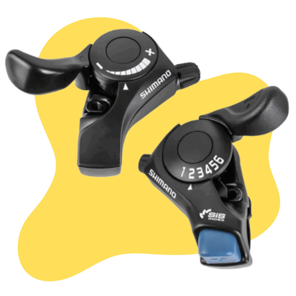Alavanca Passador De Cambio Trocador Shimano 3x6v 18v TX30