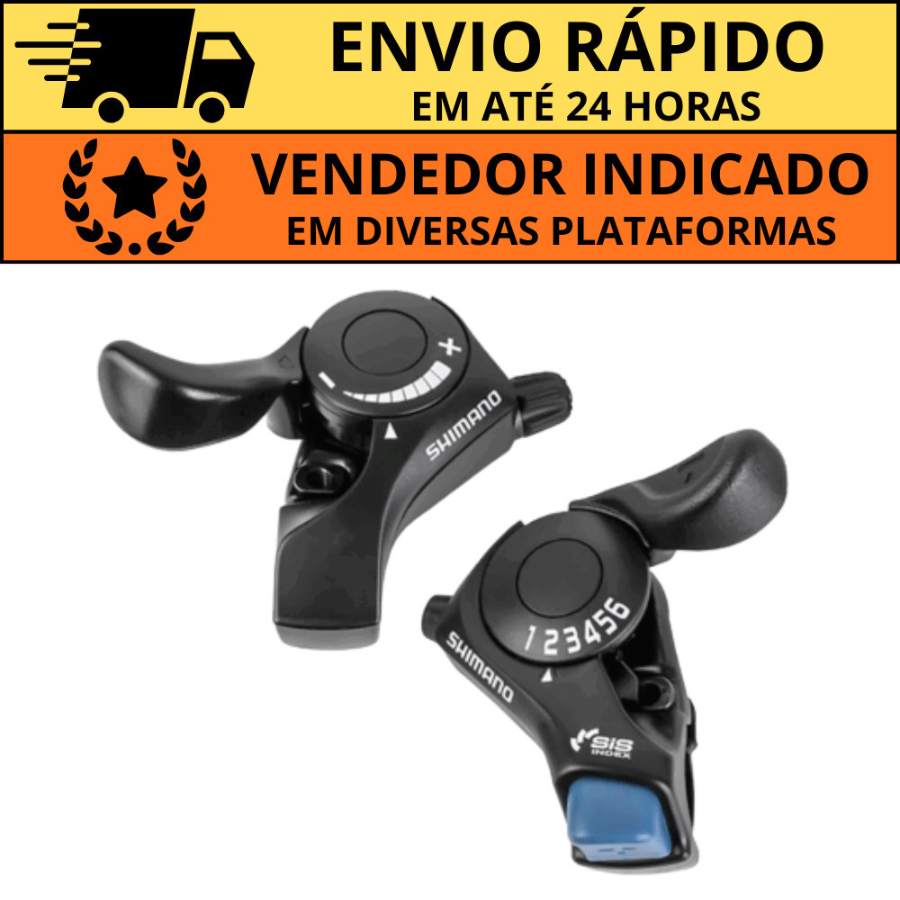 Alavanca Passador De Cambio Trocador Shimano 3x6v 18v TX30