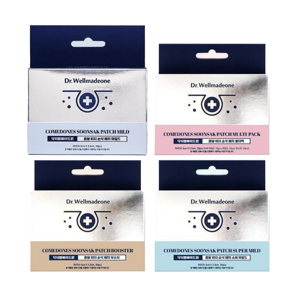 dr. well made one millet sebum pure cutting patch 4 types 30pcs