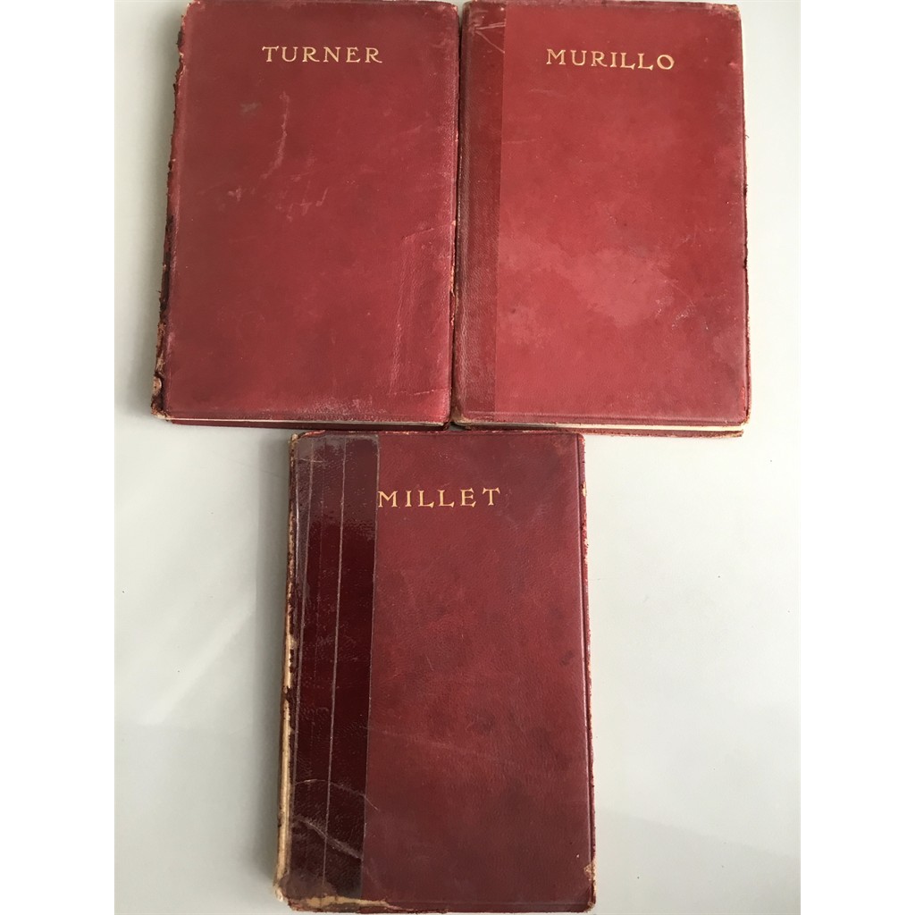 Coleção Bell''s Miniature Series of Painters (3 Volumes) - Turner, Murillo & Millet autor Vários autores