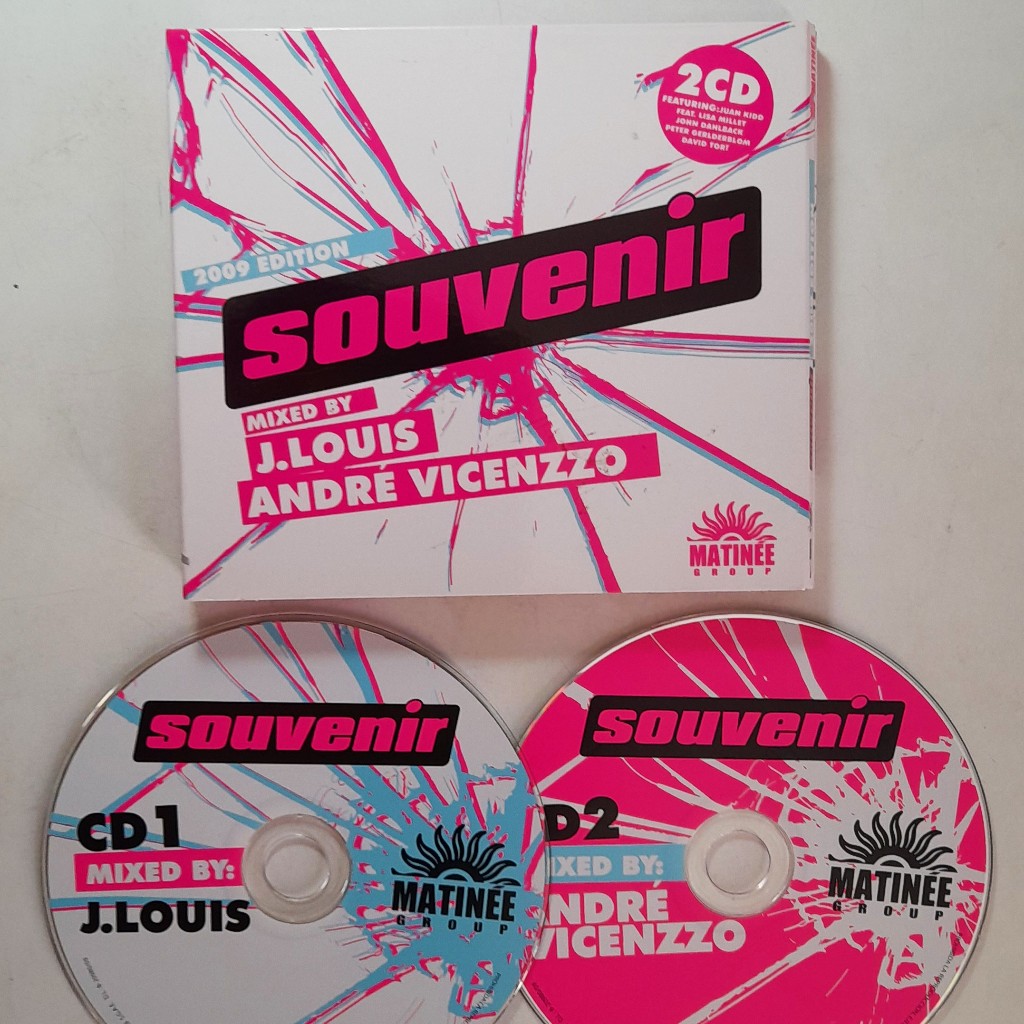 Cd Souvenir 2009. Importado, seminovo. 24 músicas, c/ Juan Kidd, Lisa Millet etc.