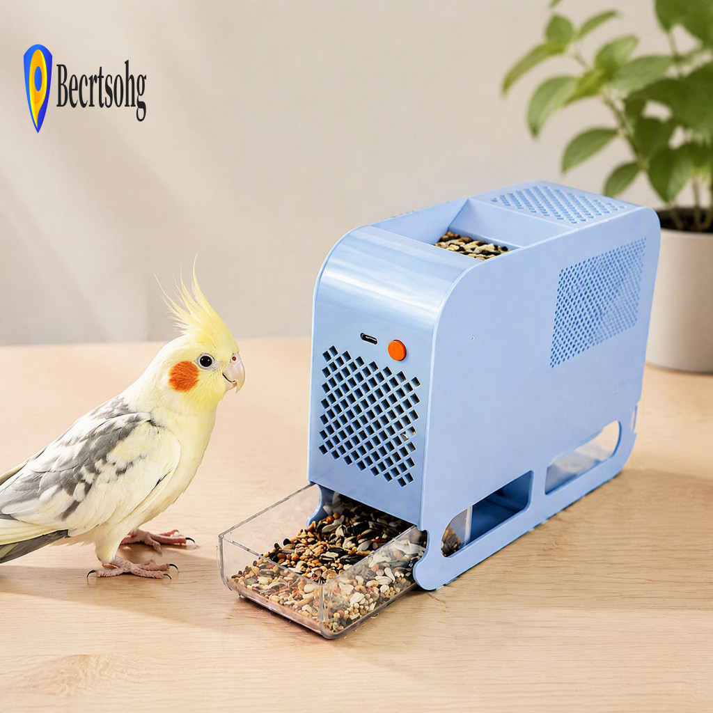 Millet Birdseed Cleaner Automatic Electric Shell Separator Machine – Husk Remover for Parrots Cockatiels and Small Bir