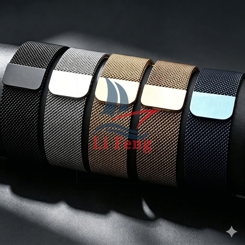 Pulseira De Metal Para Garmin Forerunner 165 Active2 GTR47mm GTS2mini GTR3/PRO  -Tamanho 20/22mm