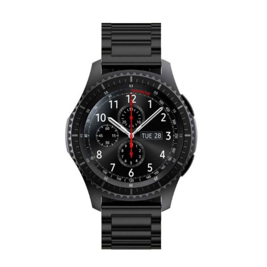 Pulseira Para Smartwatch Active2 Watch3 Gts Gtr42/47 Gtr3/pro -Aço 3 Elos Inoxidável Gomada 22/20mmZK store