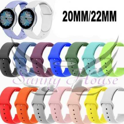 Pulseira De Silicone Para Garmin Forerunner 165 Active2 GTR47mm GTS2mini GTR3/PRO 20/22mm