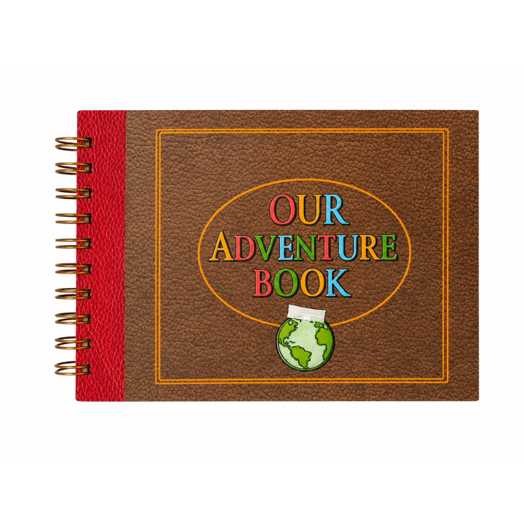Nosso Livro de Aventuras A5 Up scrapbook Our Adventure Book