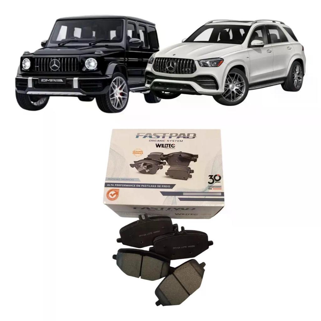 Pastilha Freio Traseira Mercedes G350d 2019 A 2026 Cerâmica