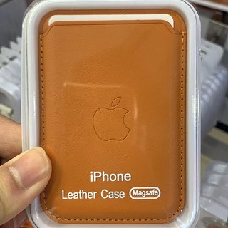Para Magsafe Magnetic Luxury Leather Card Holder Carteira De Couro De Luxo iPhone 15 Pro 14 Max Plus Mini 13 12 XS Capa De Bolsa Telefone