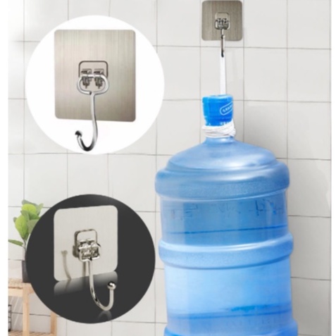 10 Peça Gancho Adesivo Parede Multi Funcional Autocolante Casa Cozinha Quarto Banheiro Organizado Suporta 10 KG