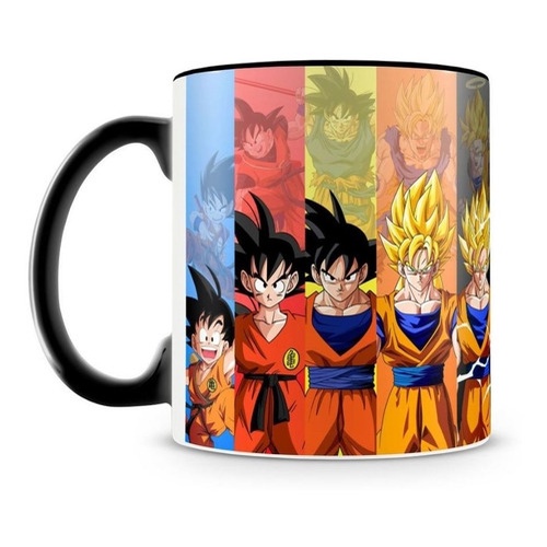 Caneca Xícara Presente Dragon Ball Z Série Mangá