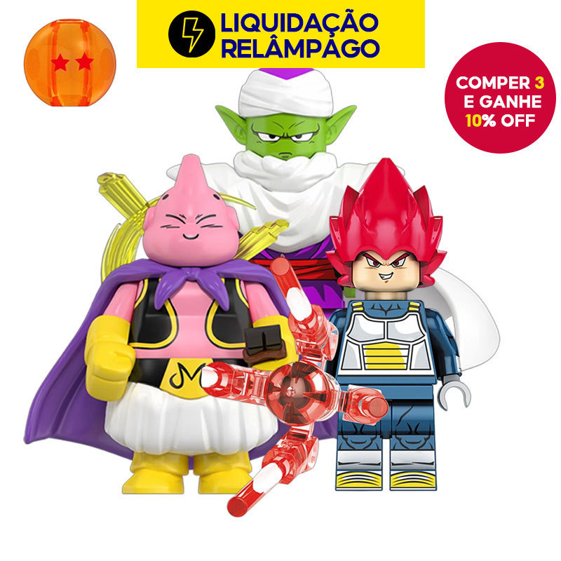Série Mini Dragon Ball, montar blocos de construção, brinquedos para bonecas
