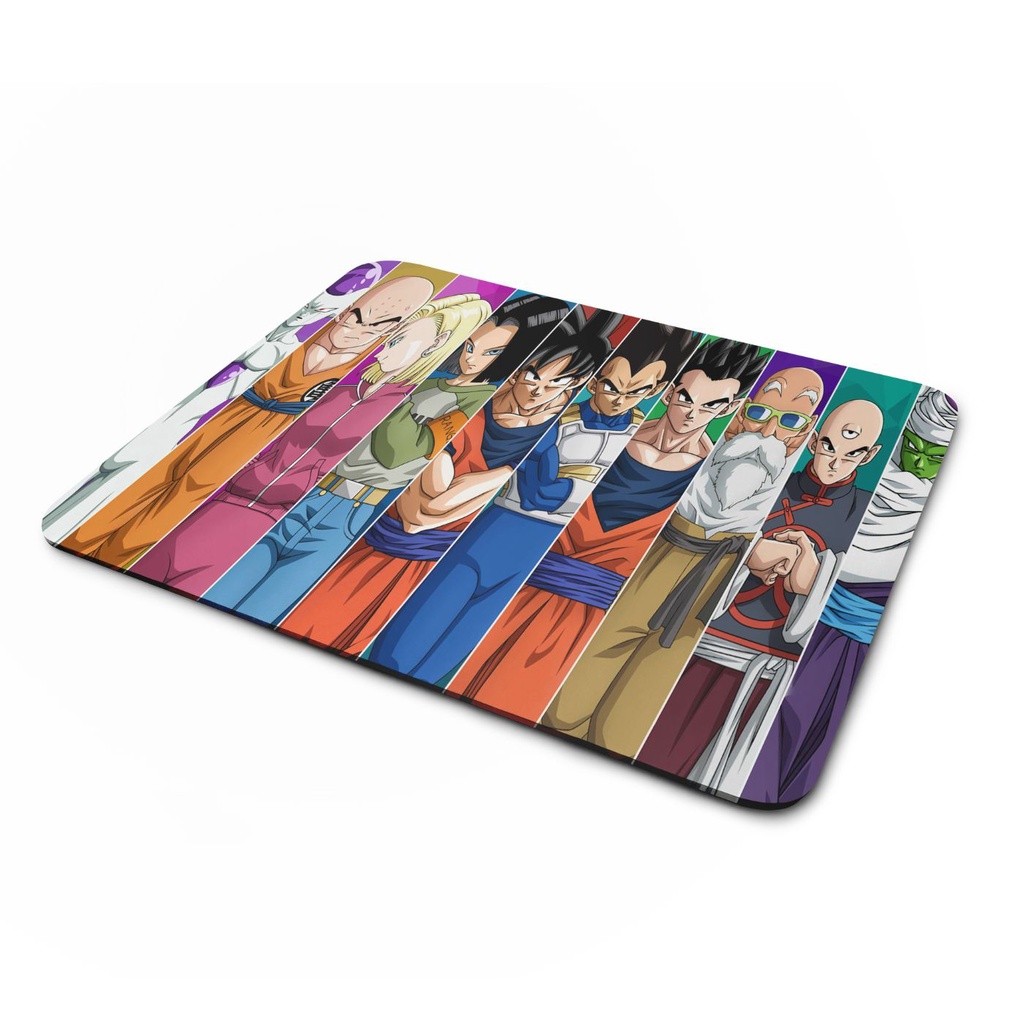 Mouse Pad Estilo Dragon Ball presente lembrancinha série mangá desenho aniversário geek nerd